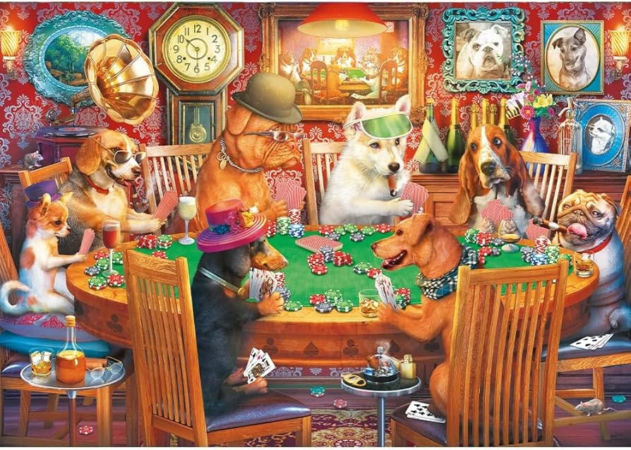 Trefl Hidden Shapes Game Night 10749 – 1086 Pieces