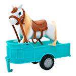 Ankiki Doll Playset – Doll, Car, Trailer & Horse