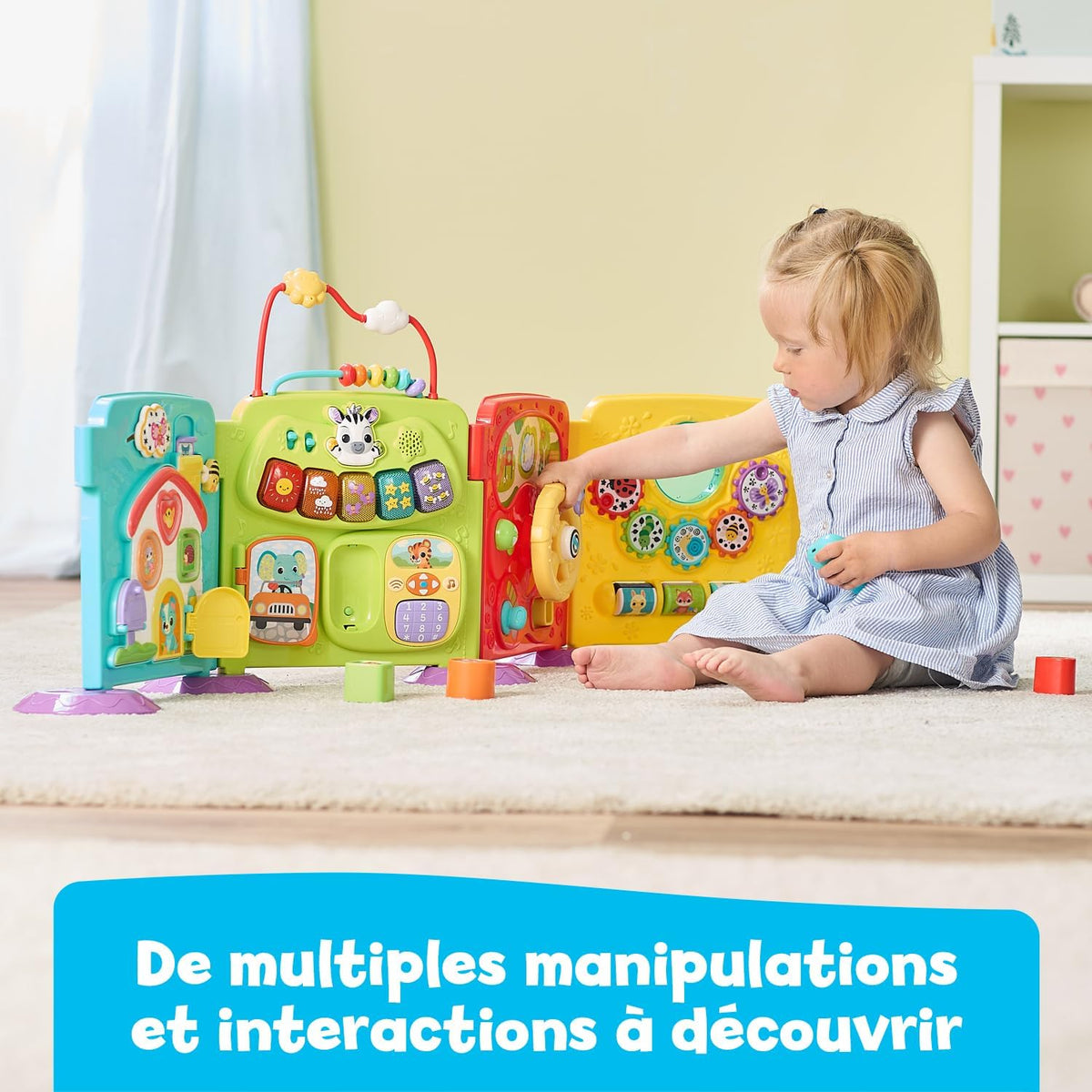VTech Super Centre d’Activités Modulable – 3-in-1 Baby Activity Centre