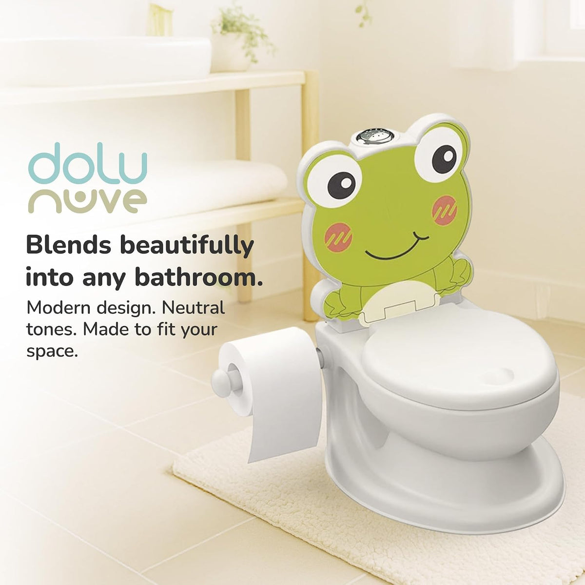 Dolu Frog Educational Potty 7238