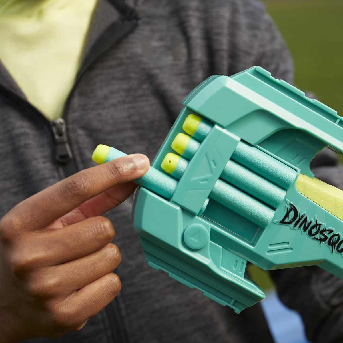 NERF DinoSquad Armorstrike Dart Blaster – 16 Elite Darts
