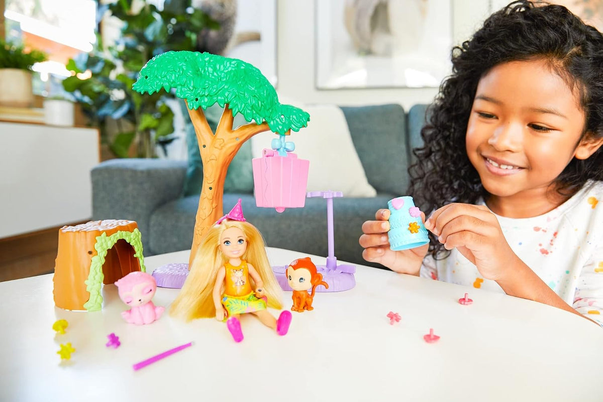 Barbie Chelsea The Lost Birthday Party Fun Playset GTM84 – Pinata Surprise