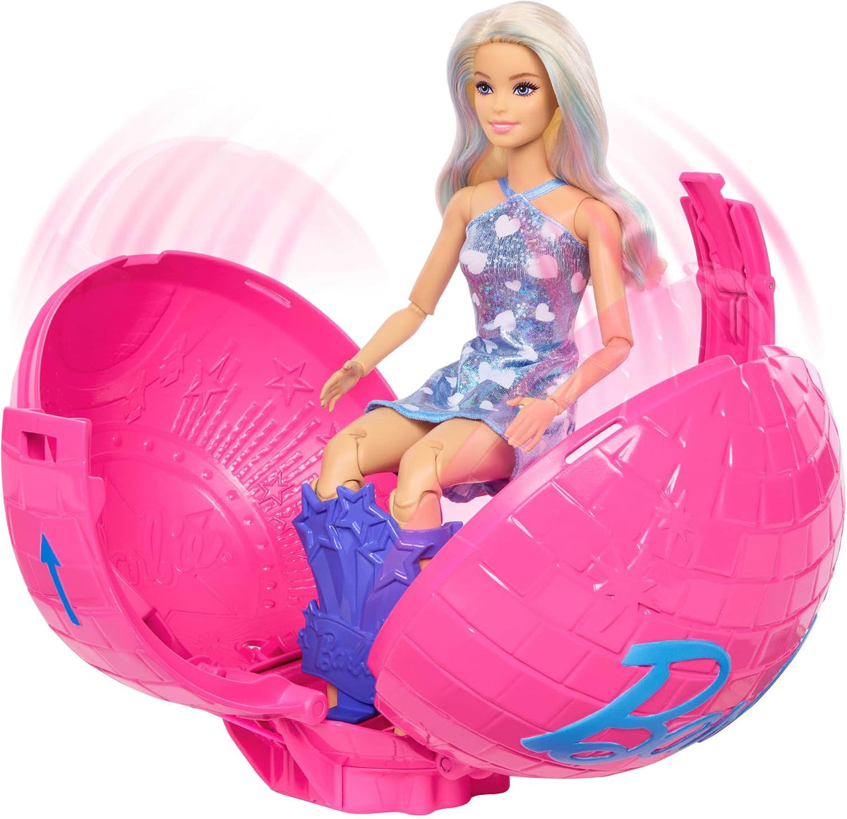 Barbie Roll & Reveal Pop Star Doll JMK19 – Music Career Surprise