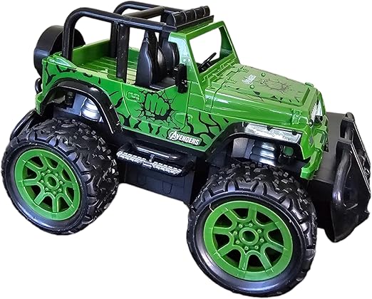 Hulk Jeep, remote control, 1:18
