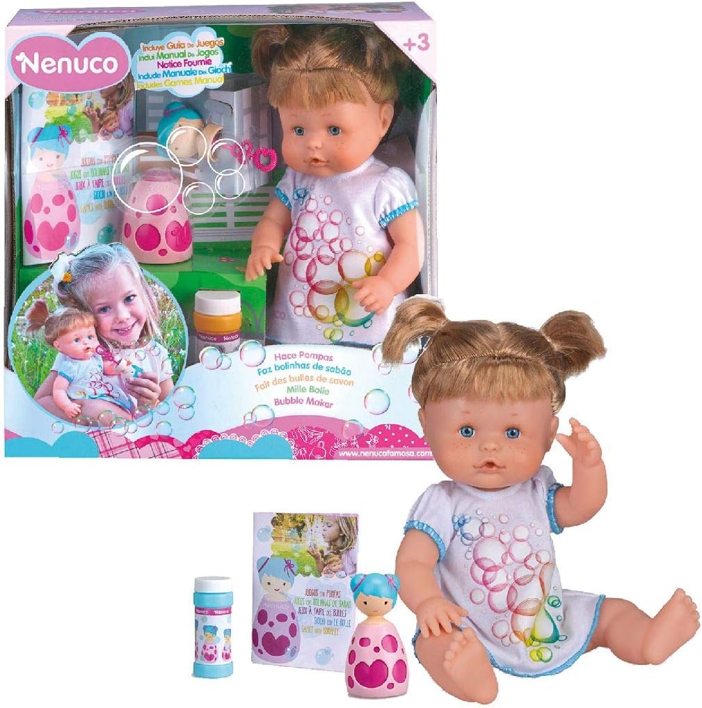 Nenuco Doll Makes Soap Bubbles