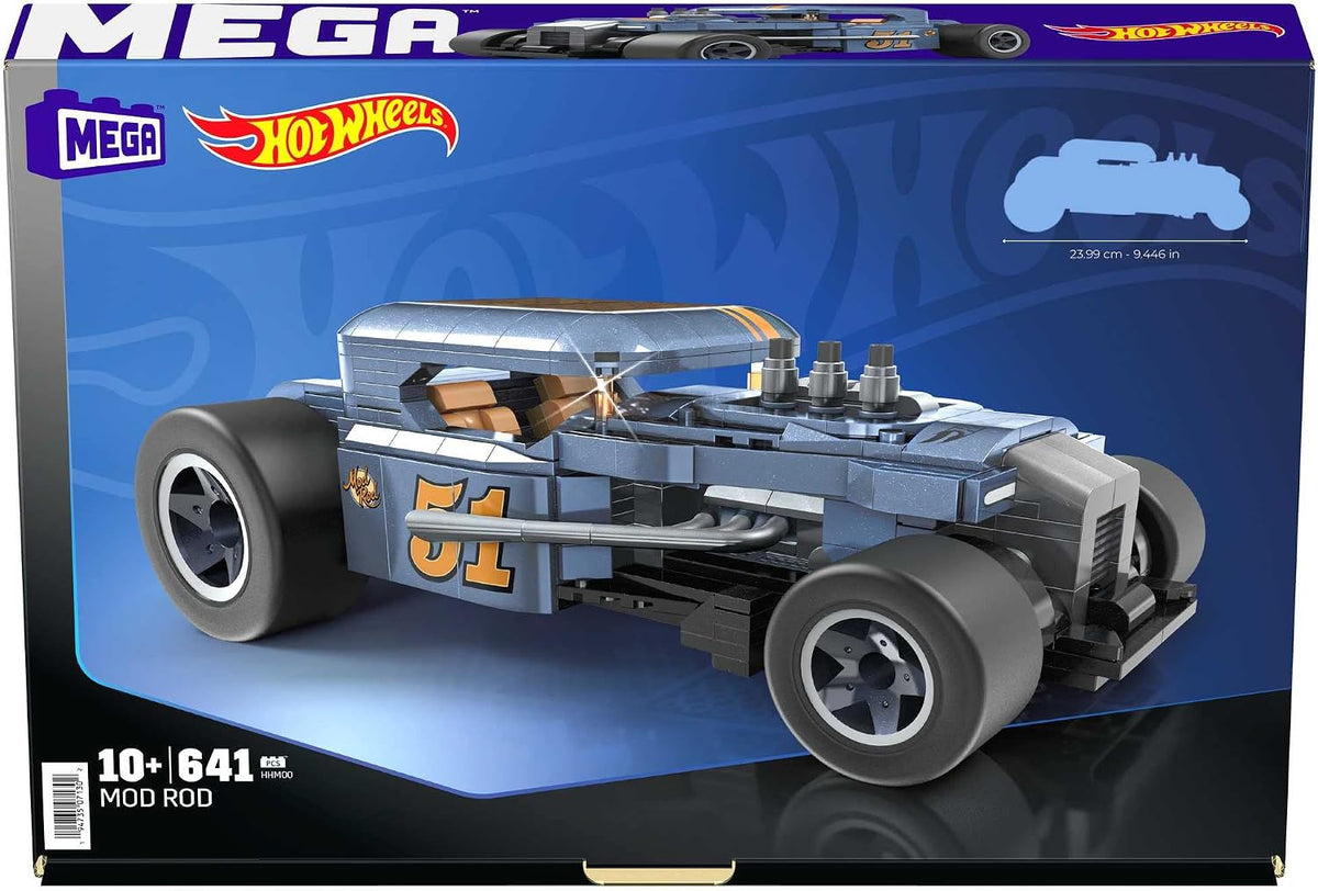 MEGA Hot Wheels Mod Rod Building Set HHM00 – 641 Pieces