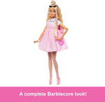 Barbie Deluxe Style Doll HYV27 – Barbiecore Bow Dress
