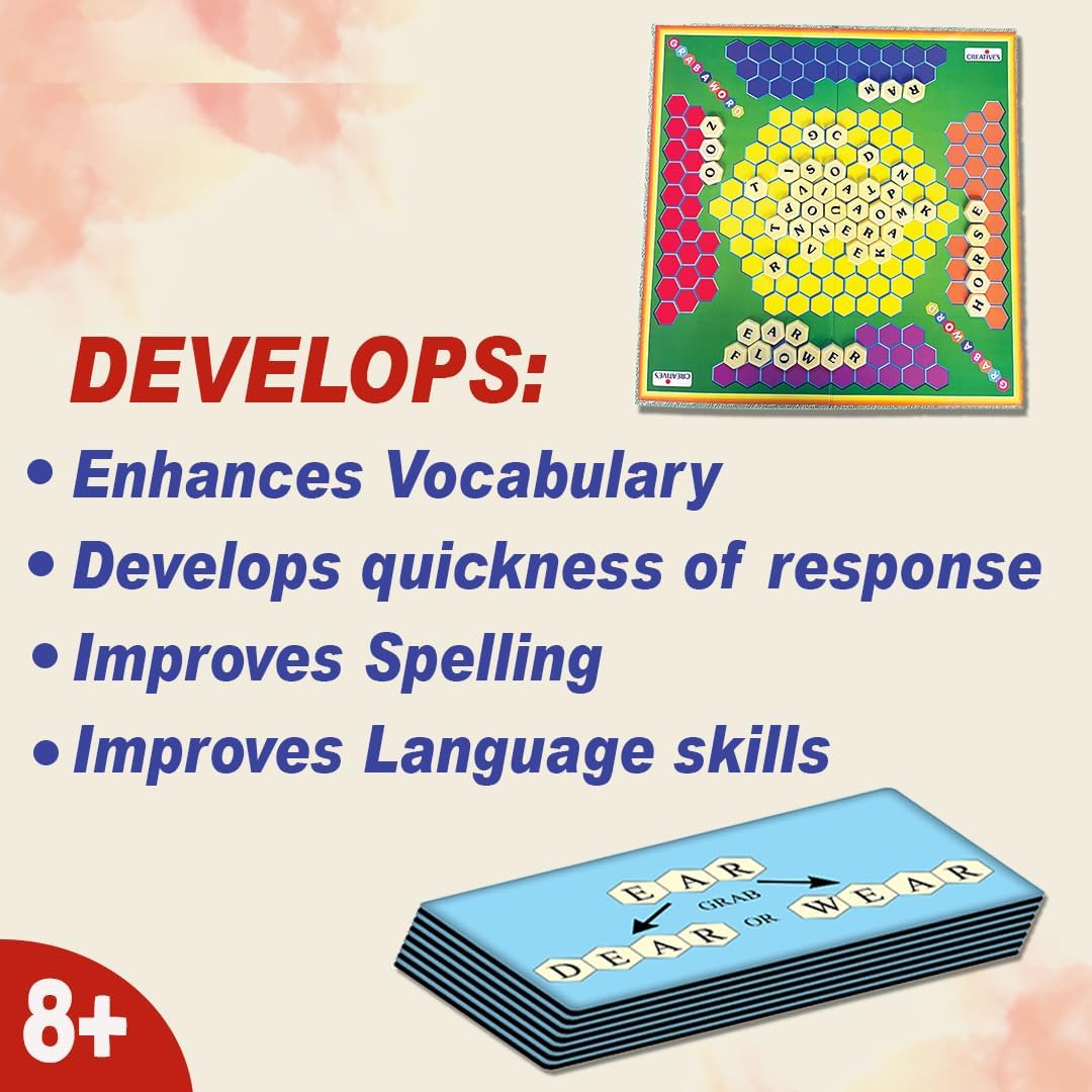 Creative's Grab a Word - Improve Spelling & Language Skills for Kids