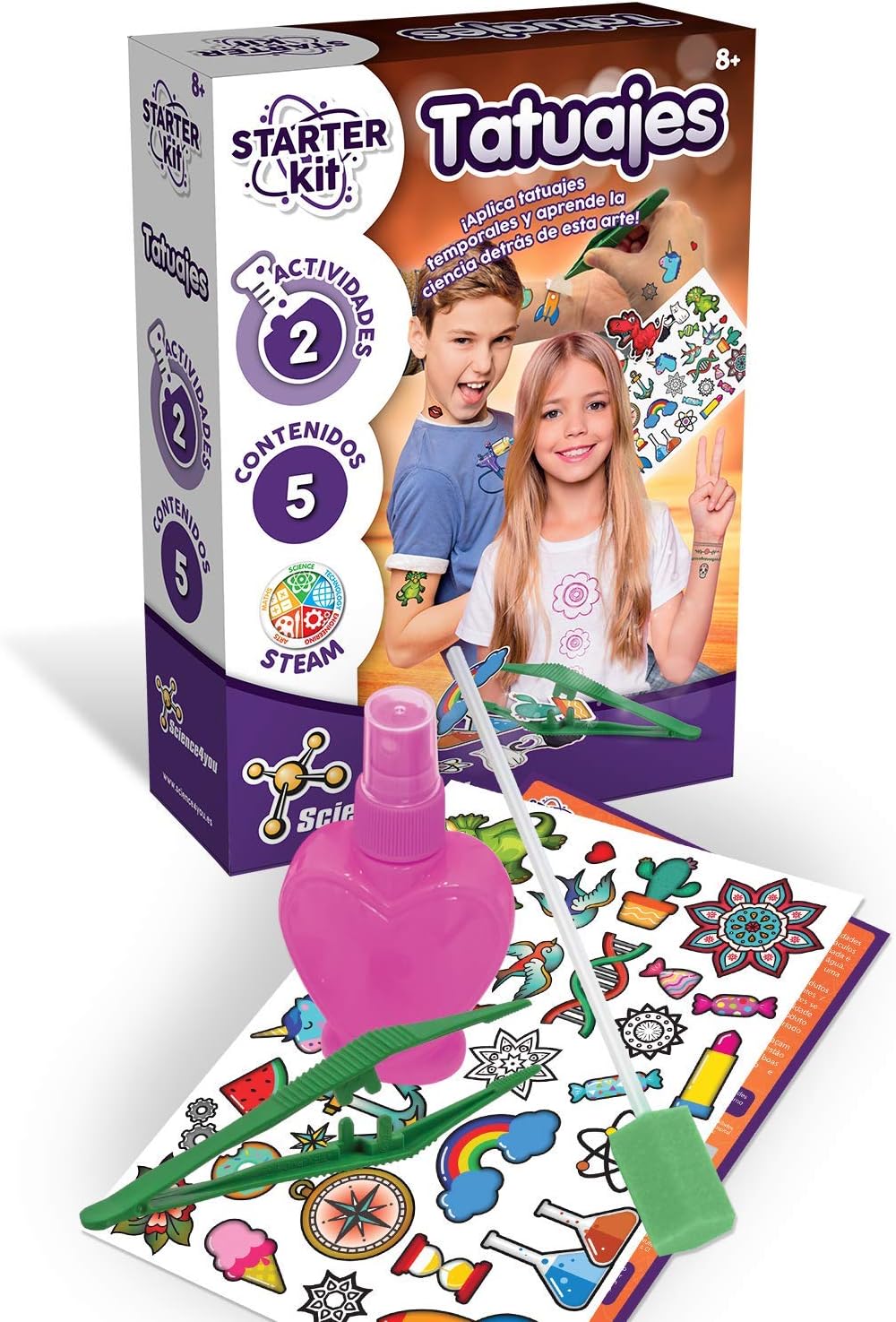 Science4you Tattoo Starter Kit
