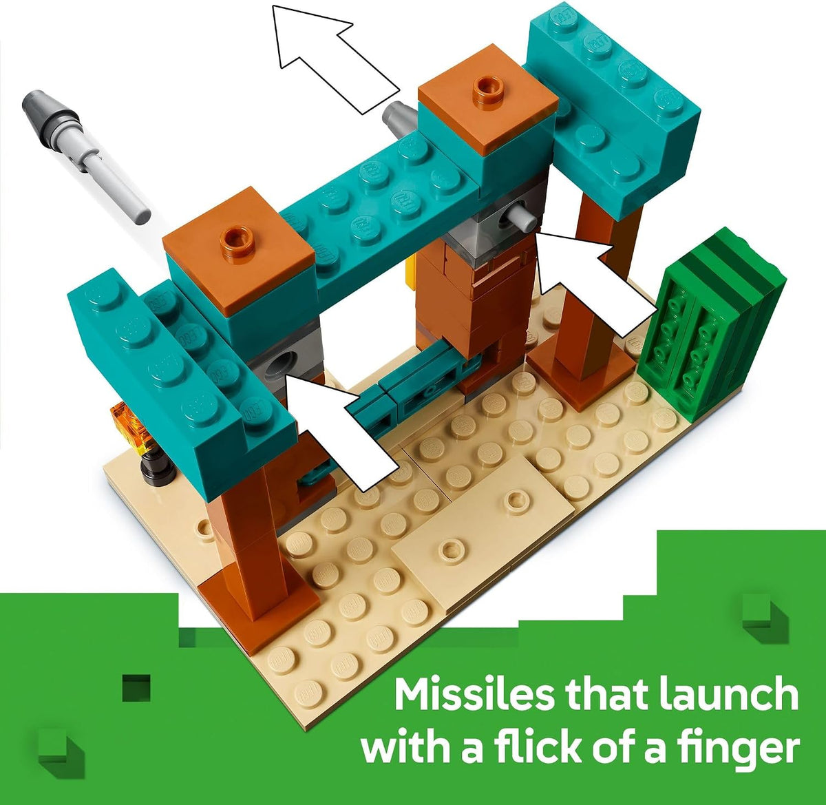 LEGO Minecraft The Illager Desert Patrol 21267 | 105 Pieces