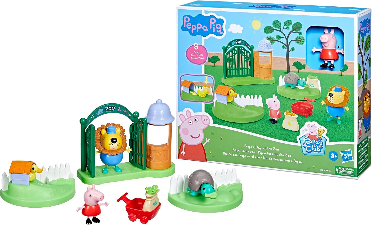 Hasbro Peppa Pig Peppa's Day at the Zoo – 2 Figures