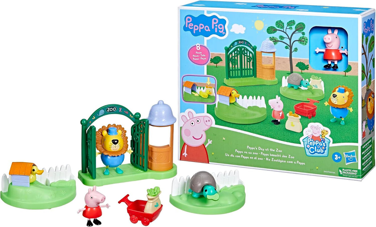 Hasbro Peppa Pig Peppa's Day at the Zoo – 2 Figures