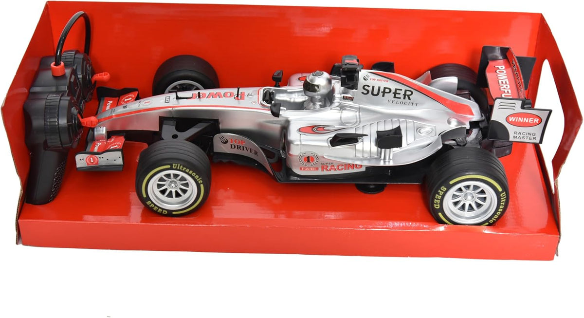 FA86B 1:12 F1 Racing RC Car – Remote Control Formula 1 Race Car with Lights & Sounds
