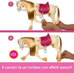 Barbie Mysteries Tornado Interactive Horse HXJ42 – Sounds, Music & Accessories