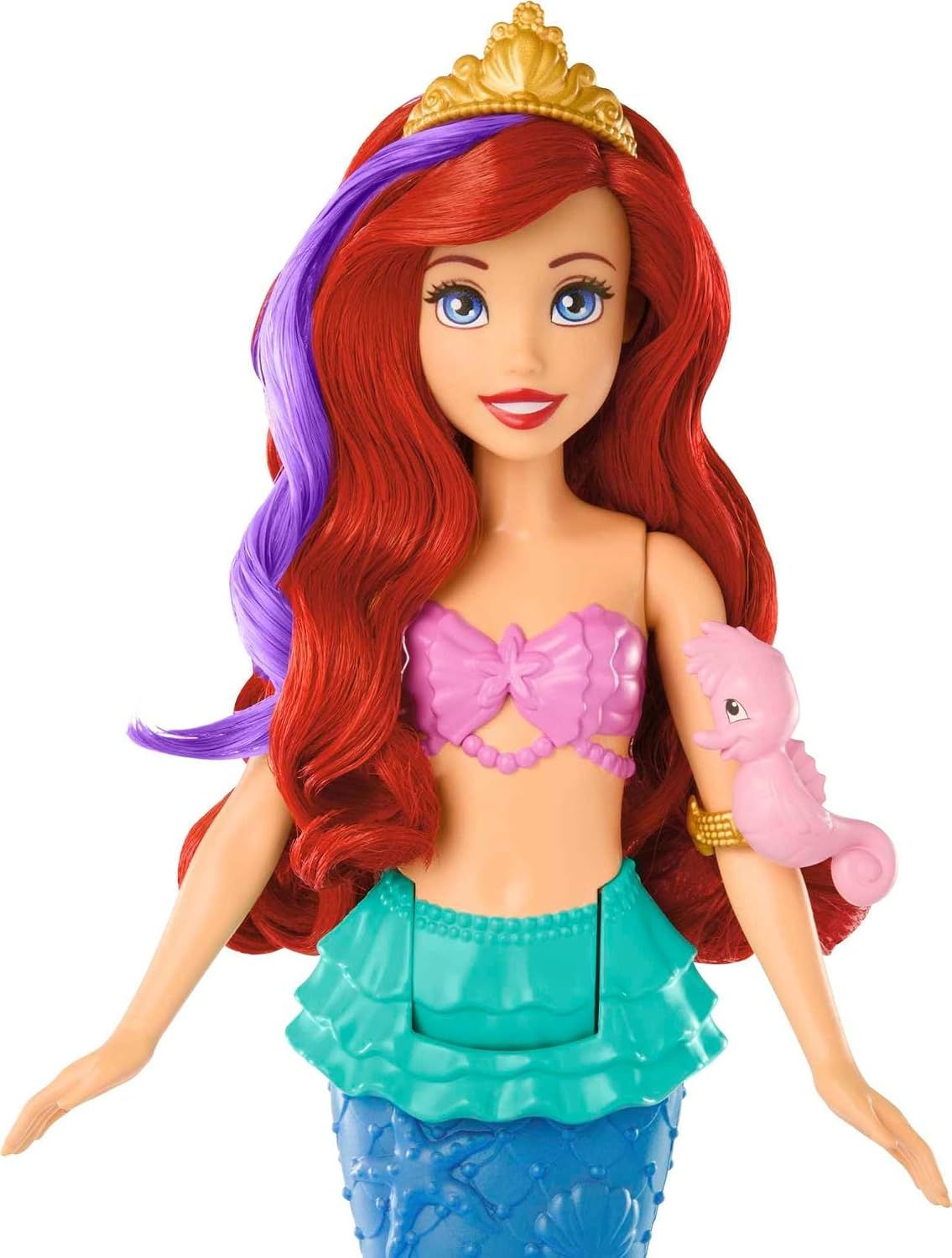 Disney Princess Ariel Swim & Splash Doll HPD43 – Color-Change Hair & Tail