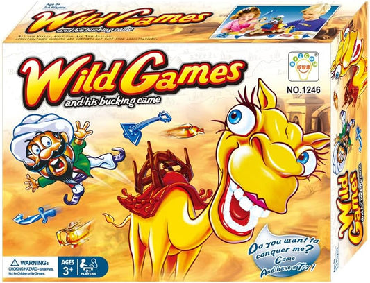 Wild Games And His Bucking Camel