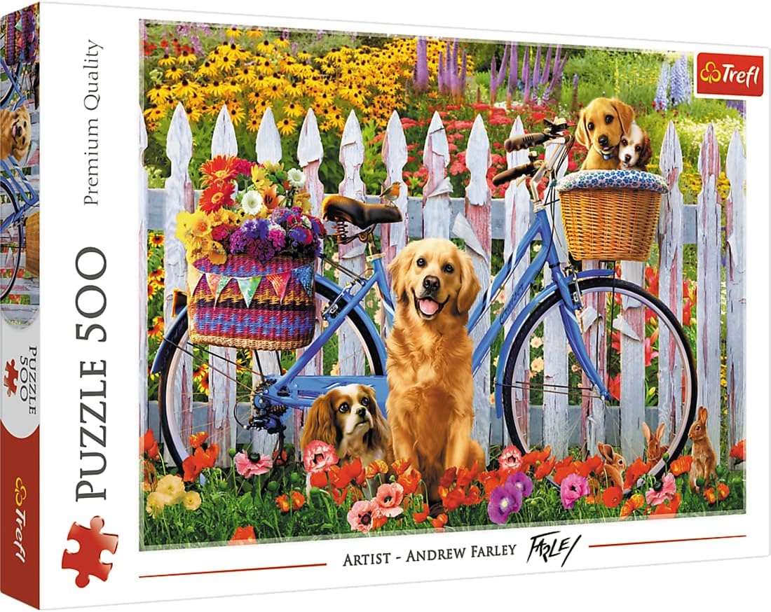 Trefl Puppy Adventure Puzzle 37450 – 500 Pieces