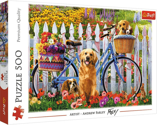 Trefl Puppy Adventure Puzzle 37450 – 500 Pieces