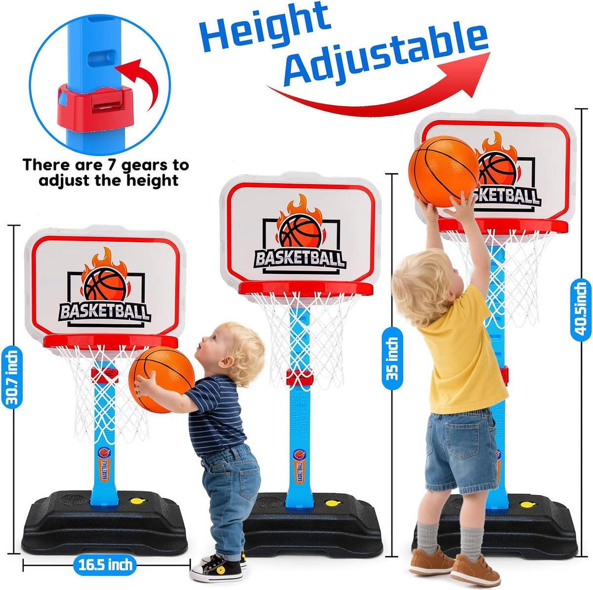 King Sport Super Sport Basketball & Baseball Set