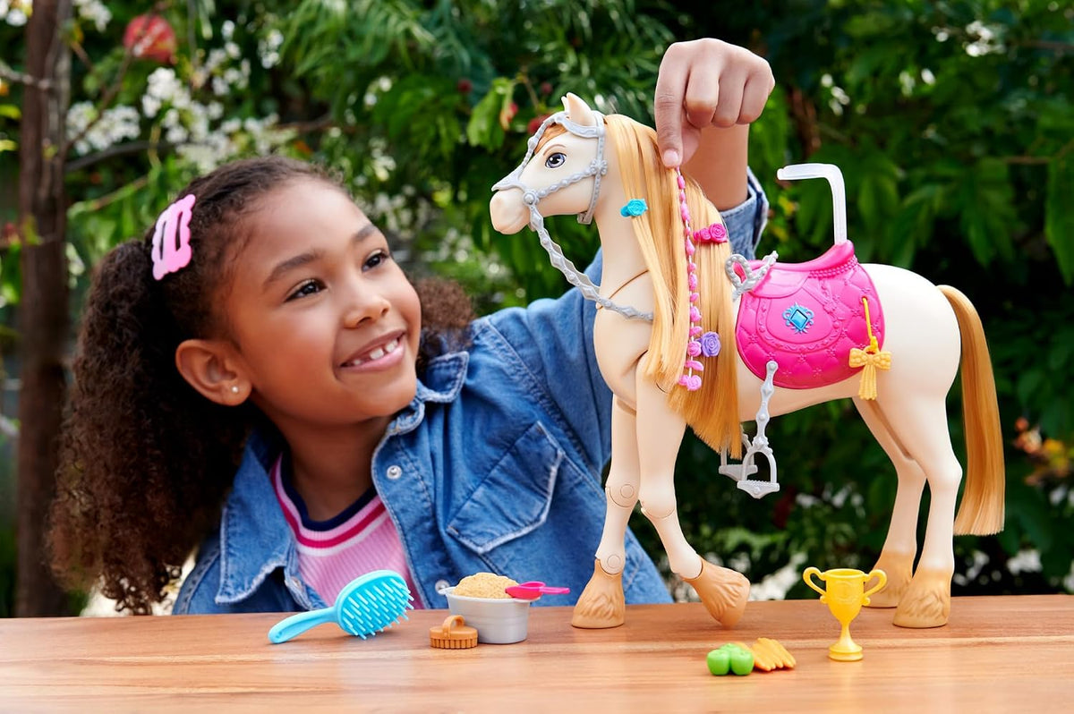 Barbie Mysteries Tornado Interactive Horse HXJ42 – Sounds, Music & Accessories