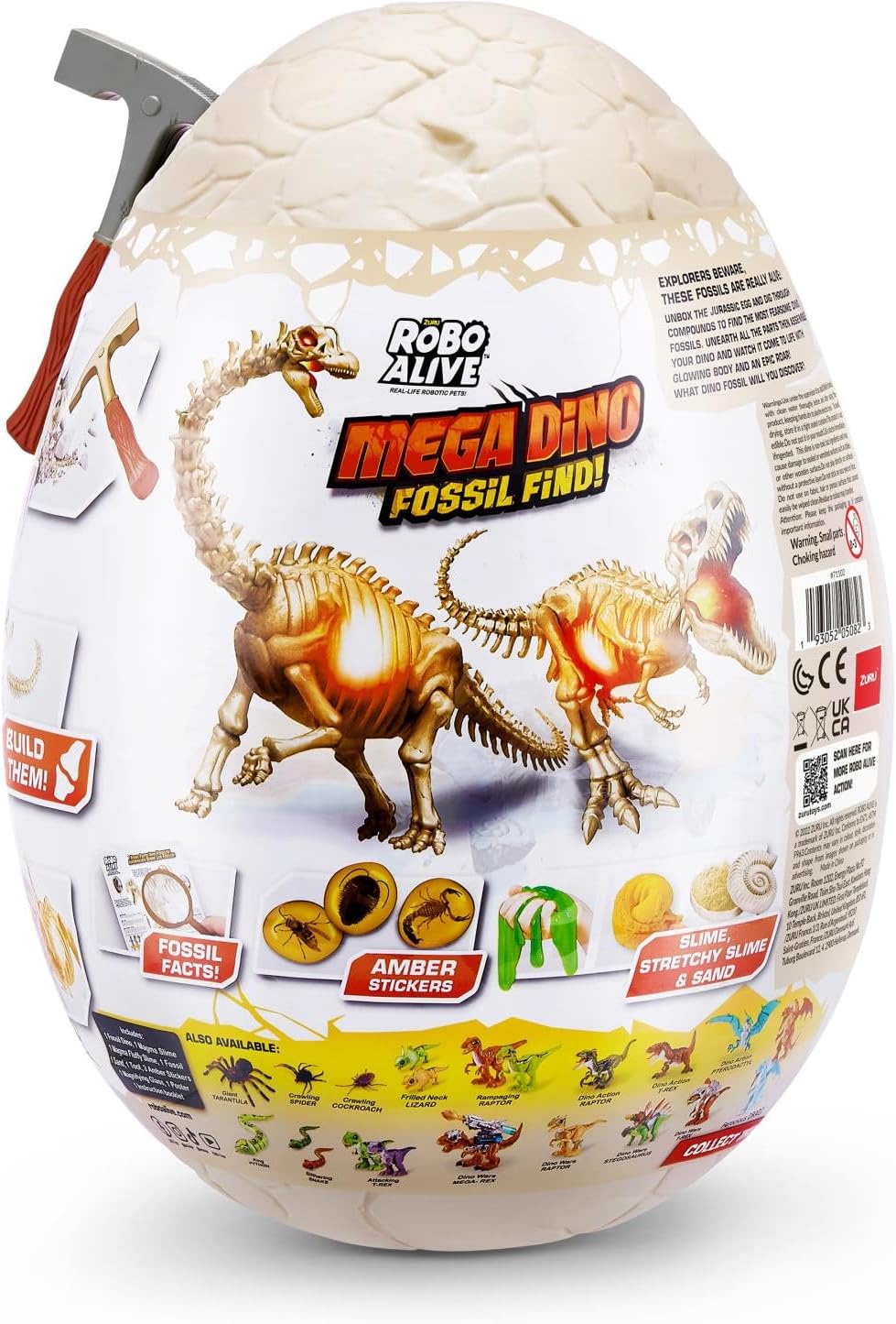 ZURU ROBO ALIVE "MEGA DINO FOSSIL FIND" Surprise!! Egg