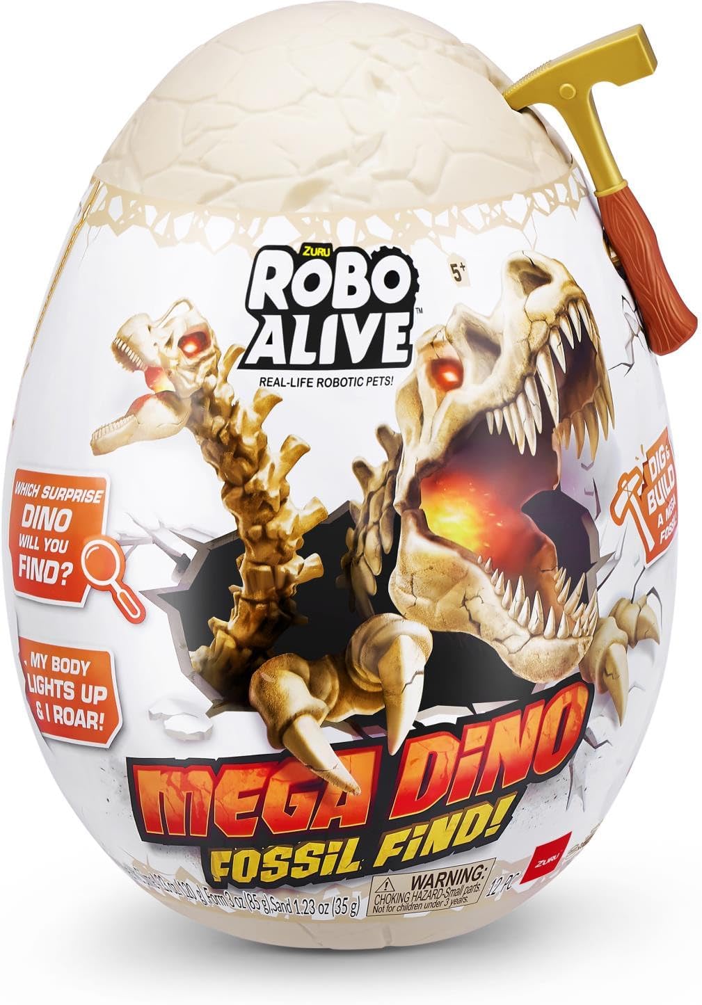 ZURU ROBO ALIVE "MEGA DINO FOSSIL FIND" Surprise!! Egg