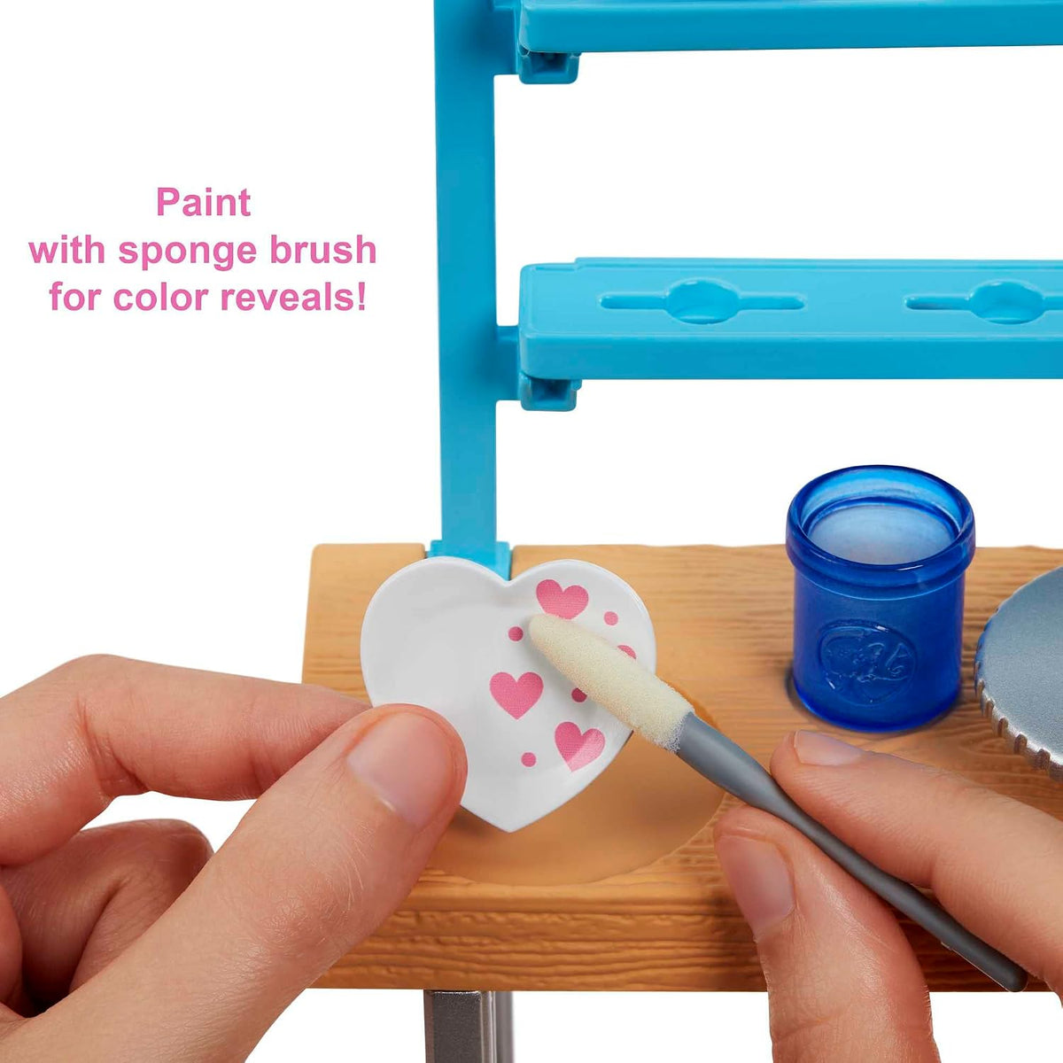 Barbie Relax & Create Art Studio HCM85 – Creative Art & Pottery Playset