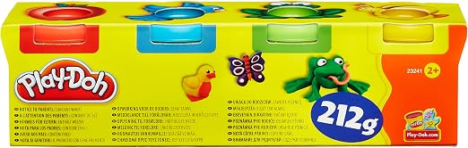 Play-Doh Mini 4-Pack – 4 Colors, 224 g