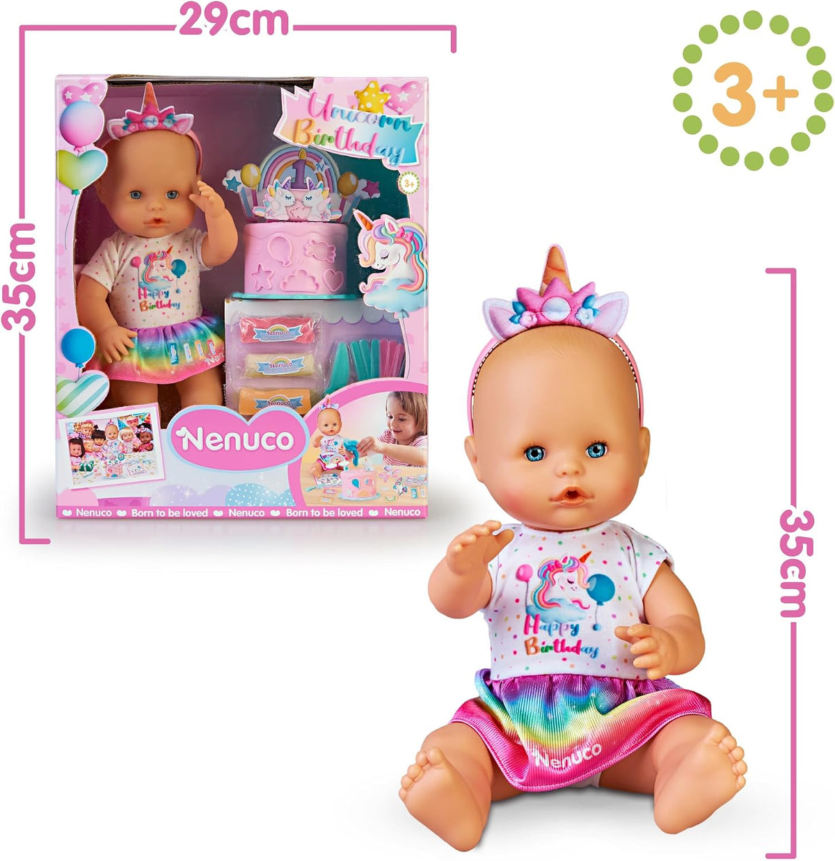Nenuco Unicorn Birthday Doll