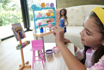 Barbie Relax & Create Art Studio HCM85 – Creative Art & Pottery Playset