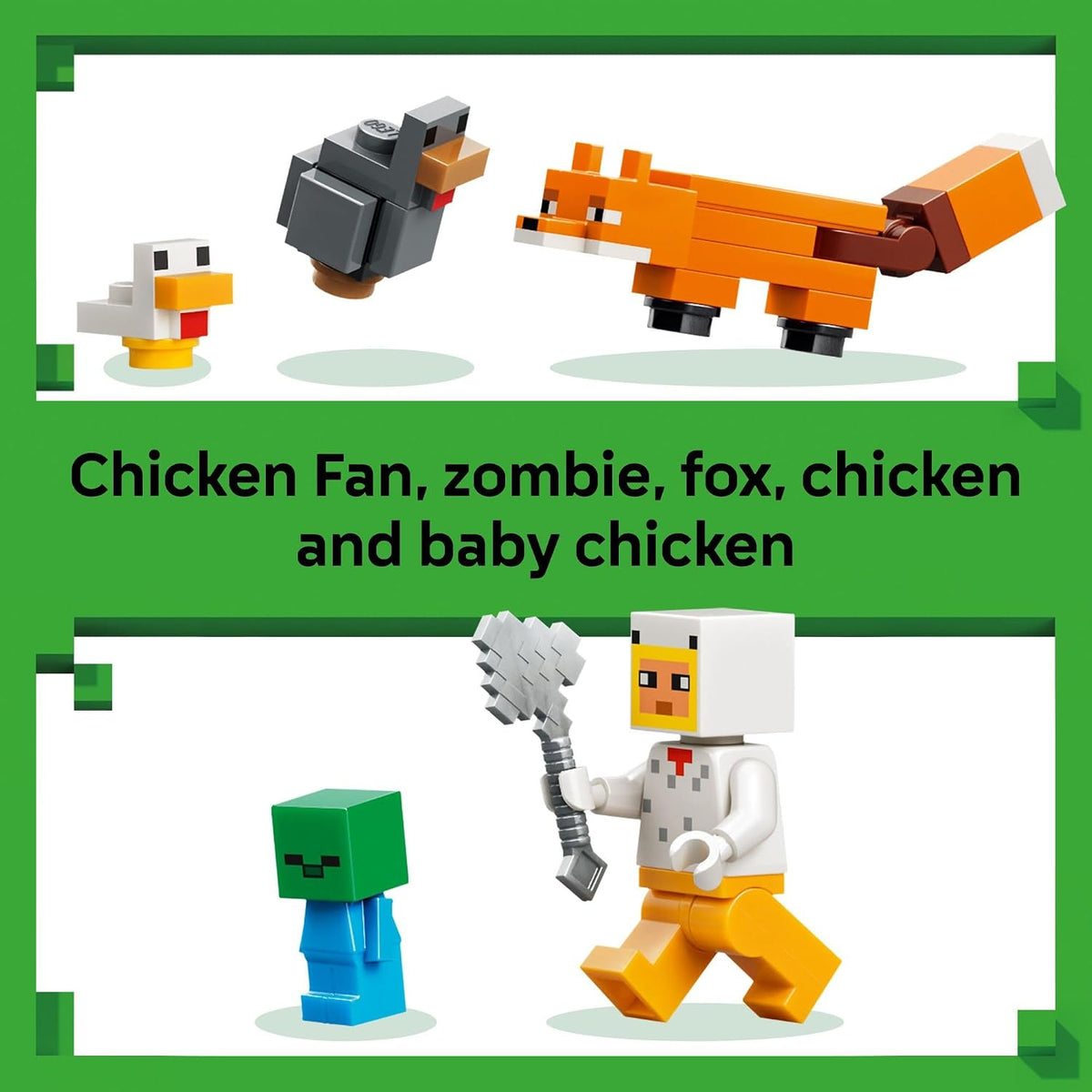 LEGO Minecraft Chicken Farm 21585 | 233 Pieces