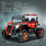 UTV Electric Ride-On SUV Car for Kids with Battery Power 12V 2 seats