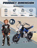 Electric Dirt Bike Ride-on