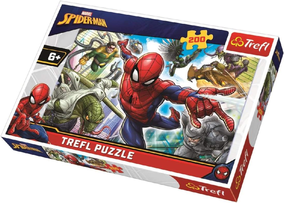 Trefl Spider-Man Puzzle 13235 – 200 Pieces