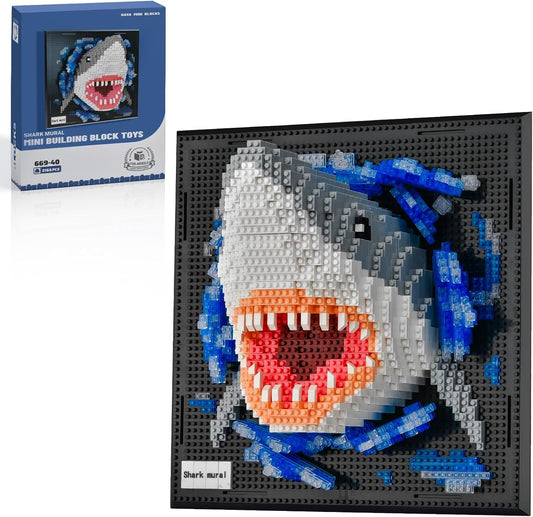Shark Mural Lego 2166 Pieces