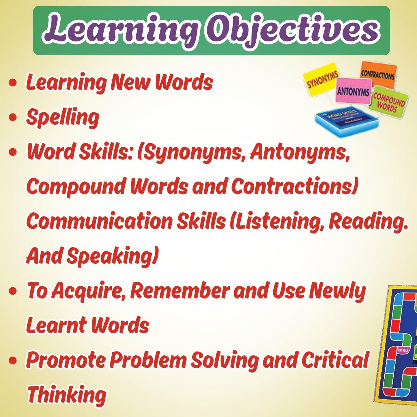Creative's Fast Track – Fun Language Game for Kids