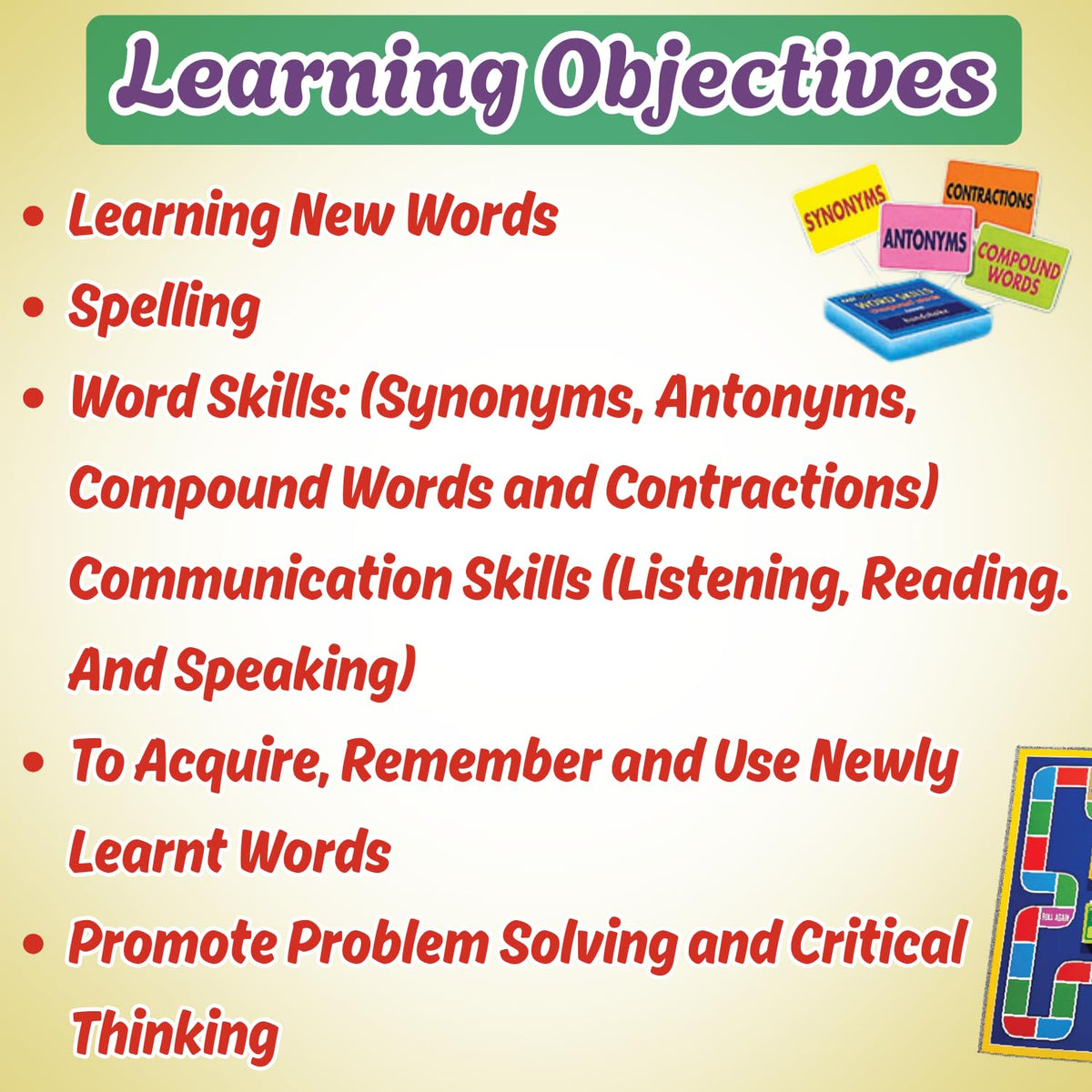 Creative's Fast Track – Fun Language Game for Kids