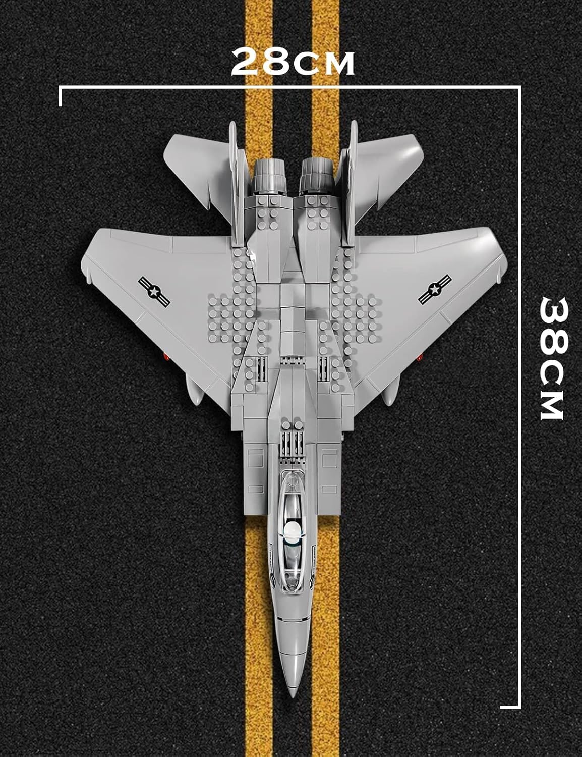 F-15 Eagle Fighter – 270 Pieces