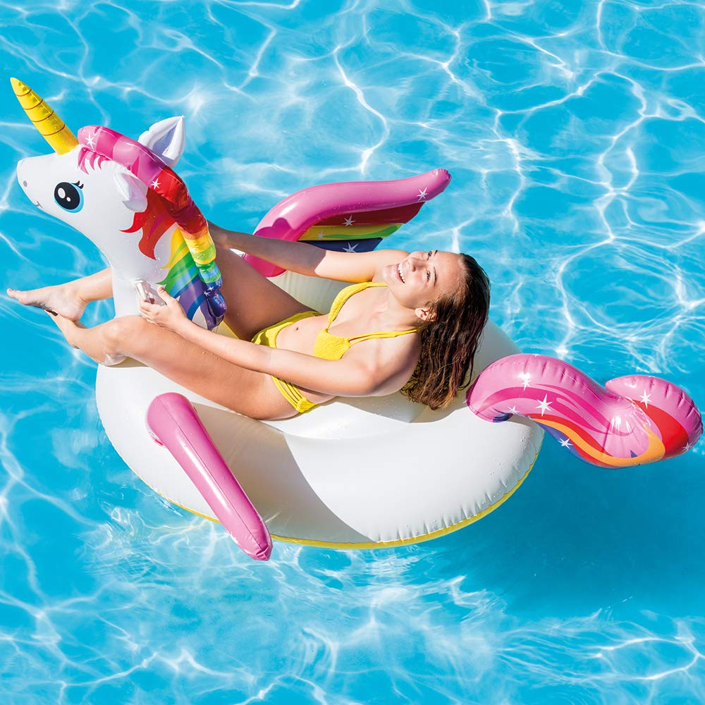Intex Unicorn Ride-On Inflatable 2.26m x 1.37m
