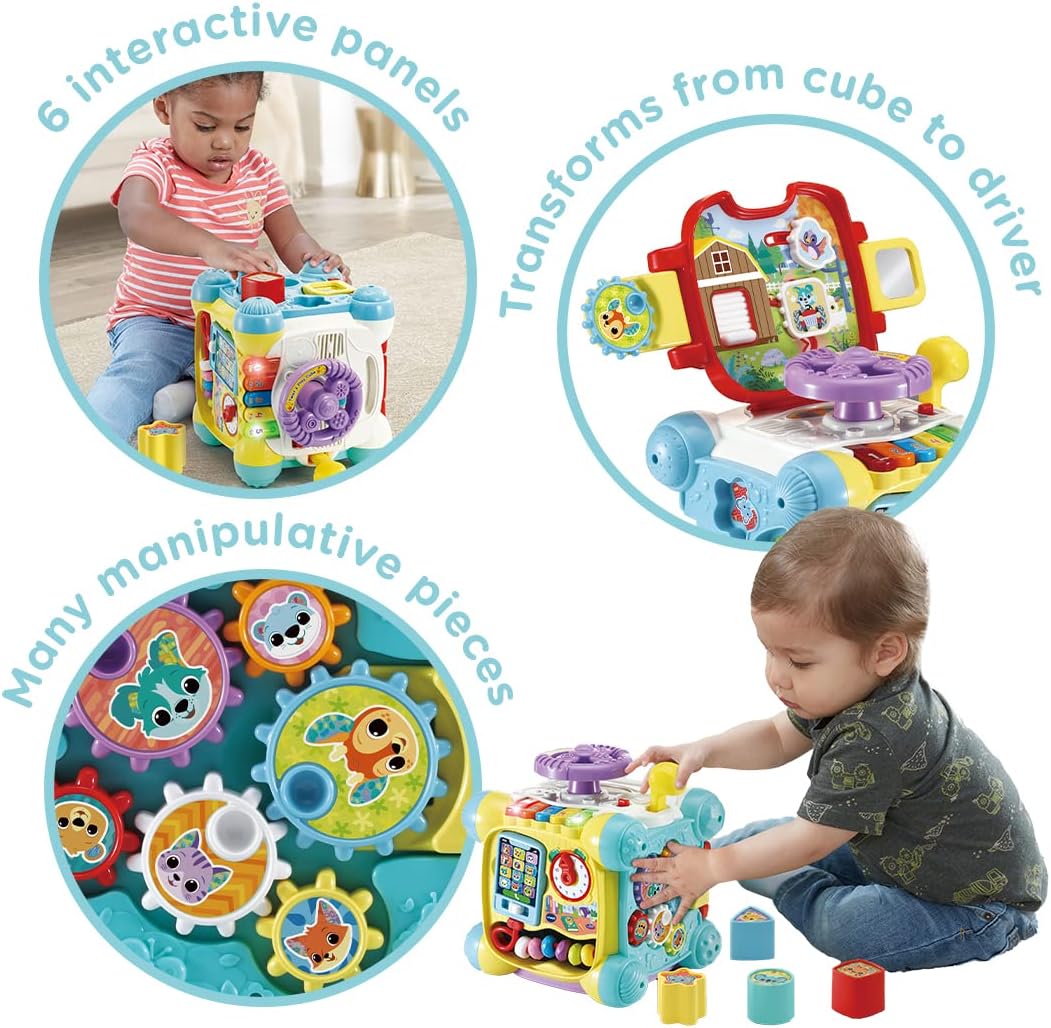VTech Twist & Play Cube – Interactive Baby Learning Toy