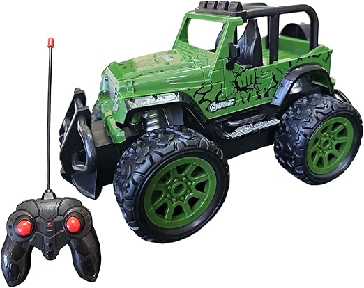 Hulk Jeep, remote control, 1:18