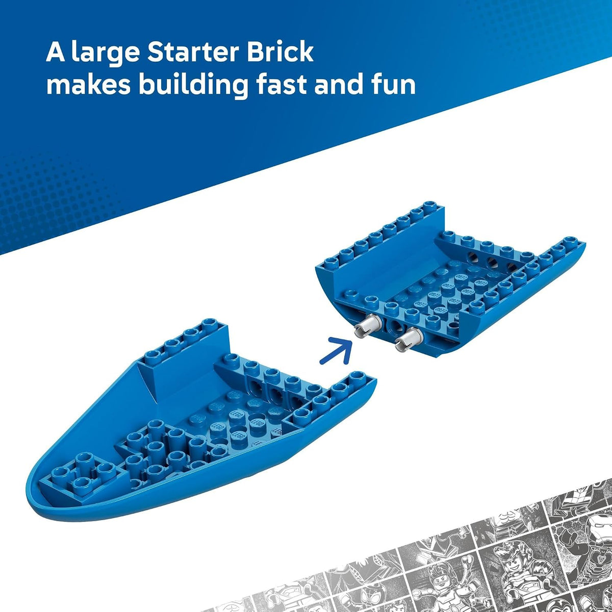 LEGO Marvel Spidey Team Pirate Ship 11208 – Super Hero Building Set, 201 Pieces