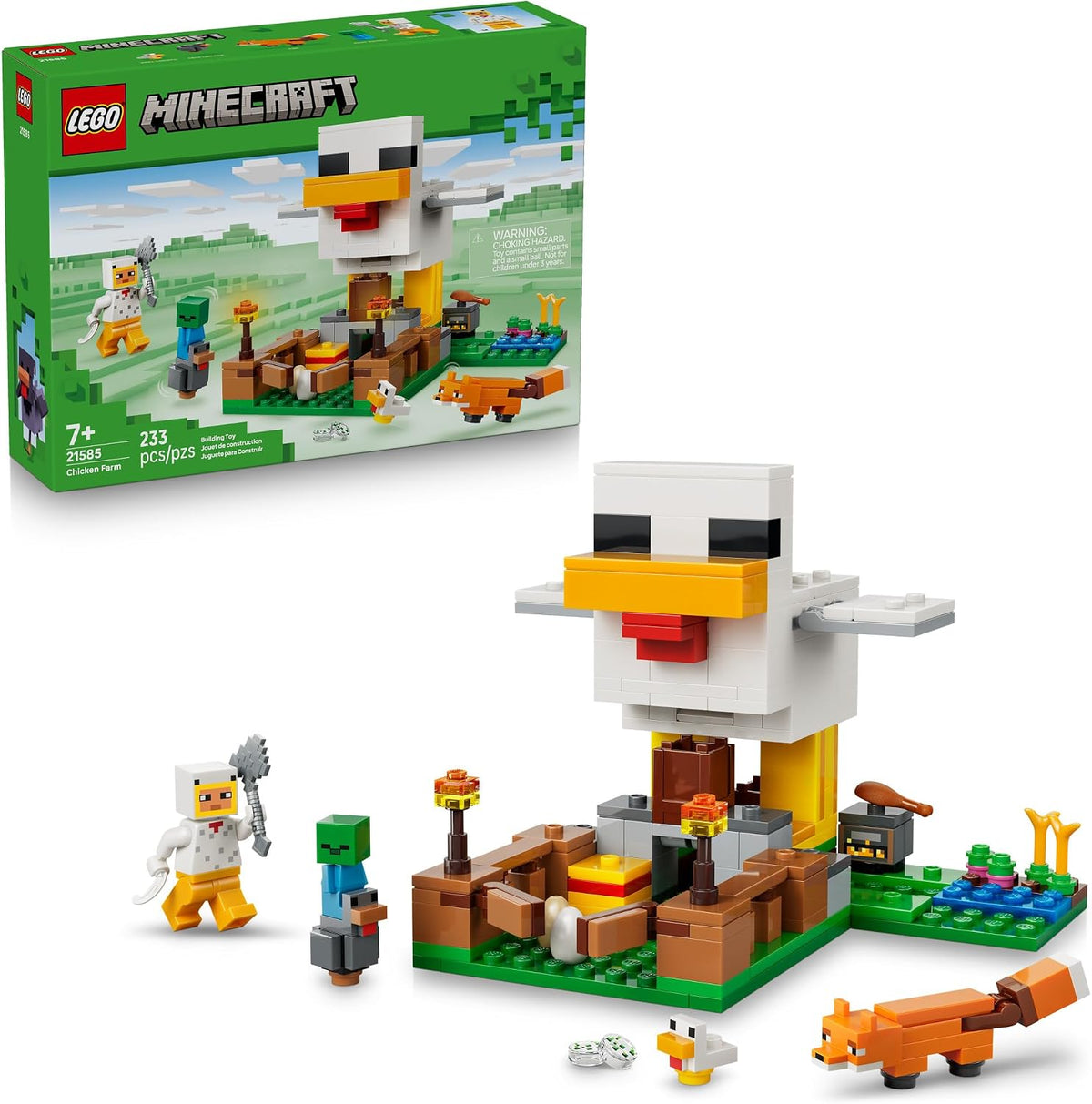 LEGO Minecraft Chicken Farm 21585 | 233 Pieces