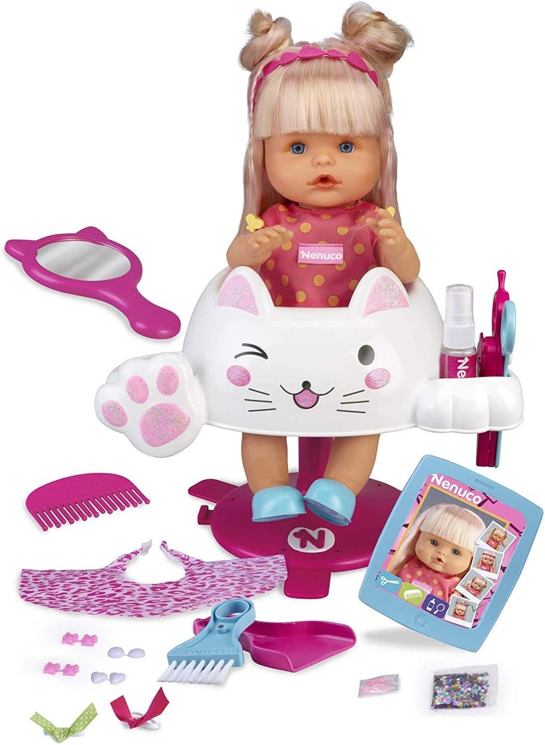 Nenuco Glitter Hairdressing Doll