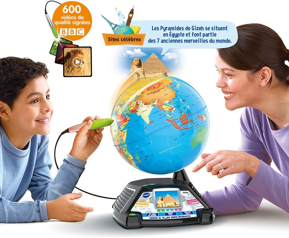 VTech Genius XL Interactive Video Globe 80-605405