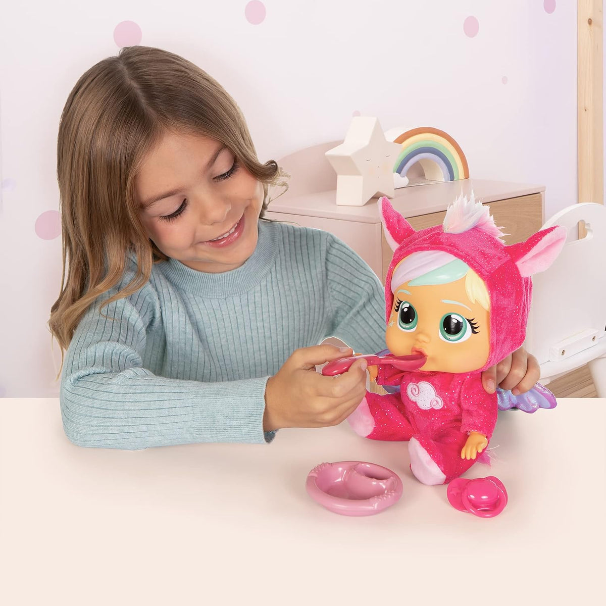 Cry Babies Loving Care Hannah Doll – Interactive Baby Doll