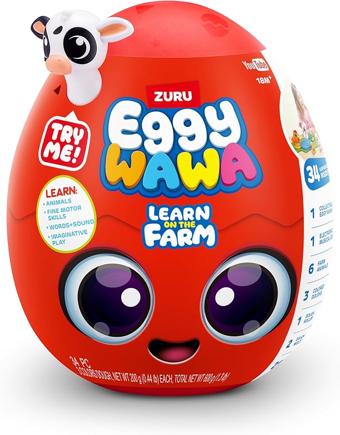 ZURU Eggy Wawa Learn on the Farm 15102