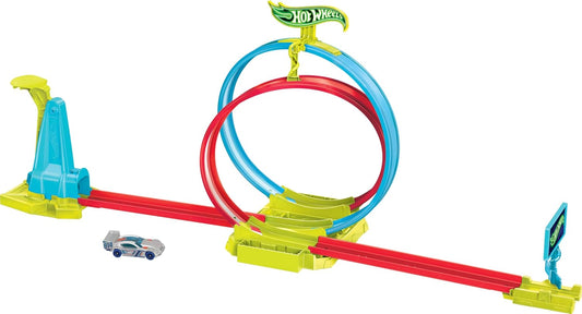 Hot Wheels Neon Speeders Laser Stunt Slamway HPC05
