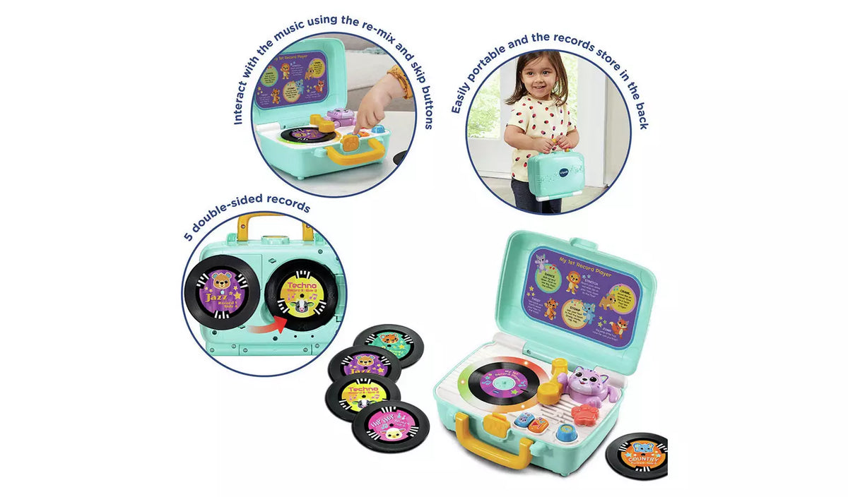VTech My 1st Record Player  – Interactive Musical Toy