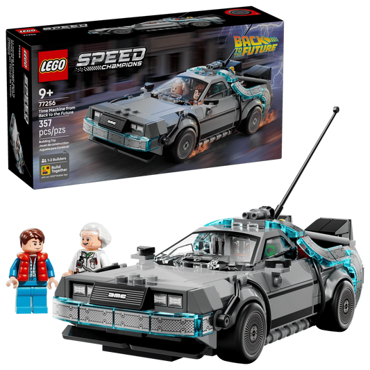 LEGO Speed Champions Back to the Future Time Machine 77256 | 357 Pieces